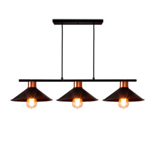 Pendente Moderno Industrial Calen para 3 Lâmpadas