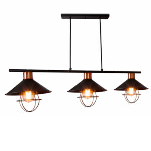 Pendente Moderno Industrial Gabia para 3 Lâmpadas