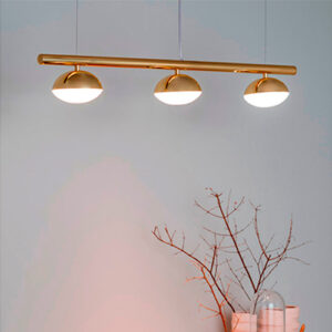 Pendente Moderno Linear Abalhana com 3 Malulos