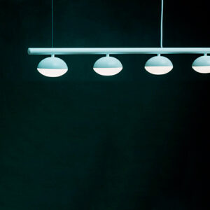 Pendente Moderno Linear Abalhana com 7 Malulos