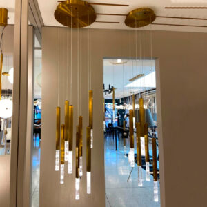 Pendente Moderno Pétra 6x - LED Integrado