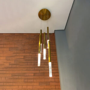 Pendente Moderno Pétra Triplo - LED Integrado