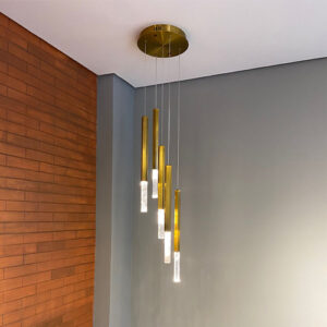 Pendente Moderno Pétra Triplo - LED Integrado 4