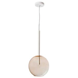 Pendente Tubo Wolf com Globo de Vidro