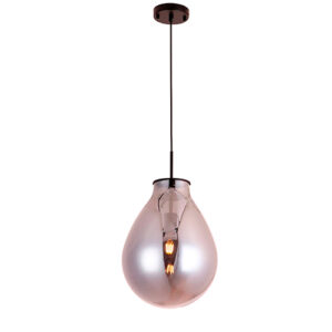 Pendente de Vidro Fumê Alella