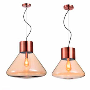 Pendente de Vidro Gamba Moderno