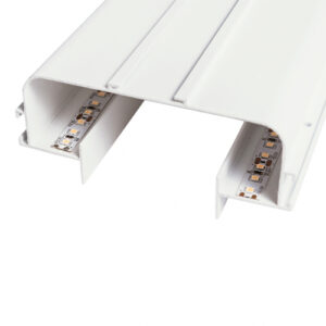 Perfil Alumínio no Frame duplo