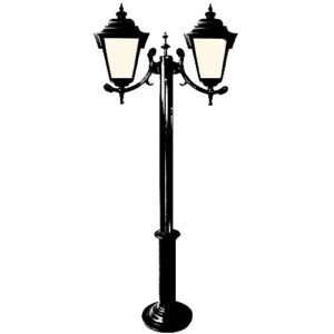 Poste Quadrada Telecônico  Grande