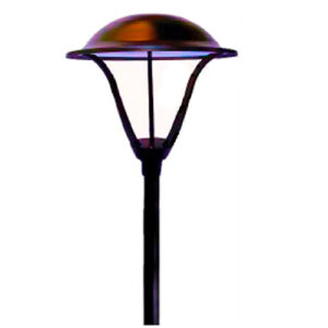 Poste de Luz Urbano Ilha Redondo com Módulo de LED INTEGRADO