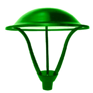 Poste de Luz Urbano Ilha Redondo com Módulo de LED INTEGRADO