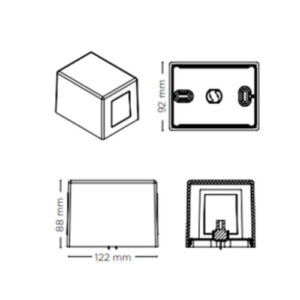 arandela-externa-quadrada-paris-facho-duplo-dimensoes