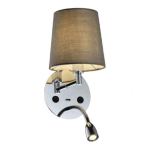 Arandela Melina com Flexível LED para Leitura - Entrada USB e Interruptor Individual