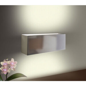 arandela-retangular-2-fachos-de-luz-metal-cromada