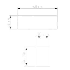 arandela-retangular-2-fachos-de-luz-metal-cromada-dimensoes