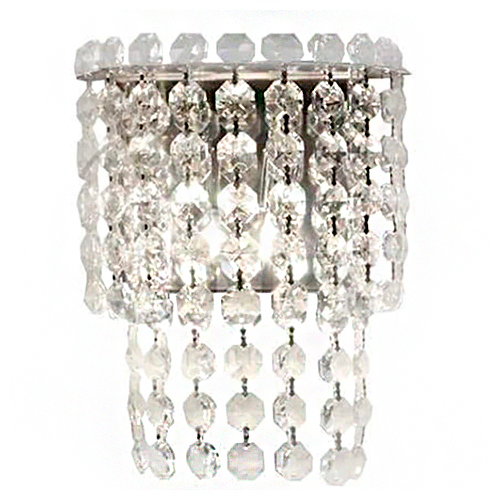 Arandela Cristal VÊNUS Raiada