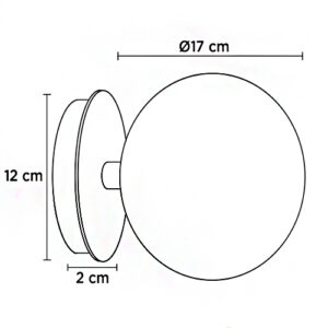 arandela_iris_tamanho