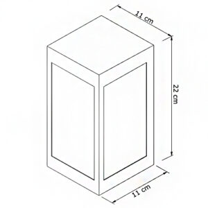 arandela_retangular_reta_tamanho_pequeno