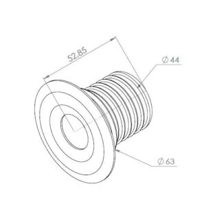 balizador-embutido-de-solo-led-3w-ip66-dimensoes