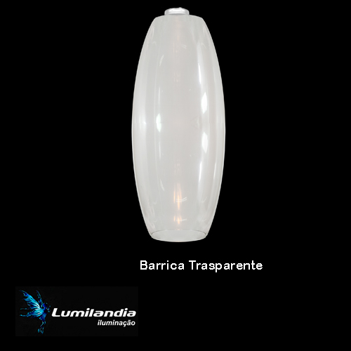 Vidro Barrica Transparente