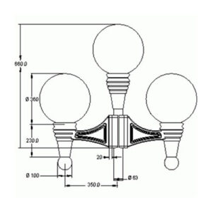 cabeca-para-poste-com-globo-esfera-transparente-triplo-medidas-1