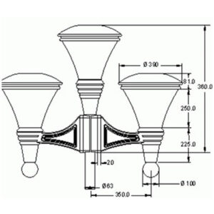 cabeca-para-poste-conica-triplo-sem-difusor-medidas