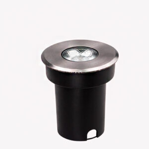 Balizador Redondo Inox 3w