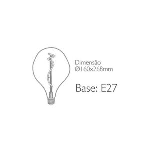 lampada-filamento-vetro-d160-medidas