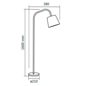 luminaria-de-chao-coluna-badalona-moderna-dimensoes