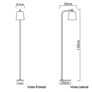 luminaria-de-chao-curva-padrop-com-cupula-metalica-dimensoes