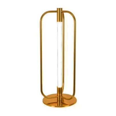 Luminária de Mesa Abajur Moderno Tubo LED Olus Pequeno