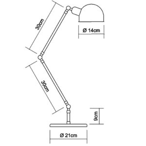 luminaria-de-mesa-articulada-metalica-rourell-cupula-curva-dimensoes-com-cupula-pequena