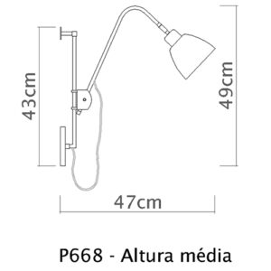 luminaria-de-parede-arandela-regulavel-volts-cromada-cupula-preta-dimensoes
