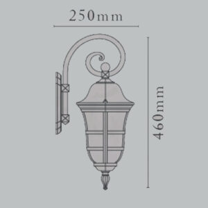 luminaria-de-parede-externa-colonial-caravella-dimensoes