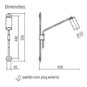 luminaria-de-parede-interna-moderna-com-foco-cilindro-mini-dimensoes