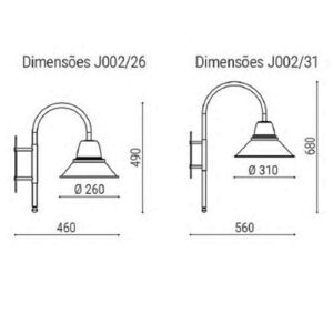 luminaria-de-parede-interna-moderna-jota-foco-conico-dimensoes