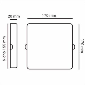luminaria-semi-embutida-borda-infinita-3-cores-17x17cm