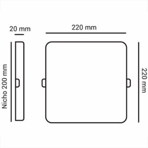luminaria-semi-embutida-borda-infinita-3-cores-22x22cm