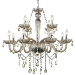 Lustre Candelabro Angel 18 Braços com Cristais