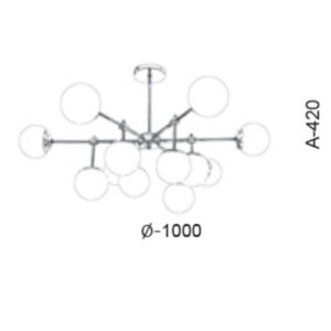 lustre-dourado-asta-12-globos-dimensoes