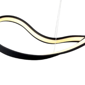 lustre-led-moderno-ondulado-flow-preto-detalhe