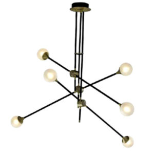 Lustre Moderno Hastes Haze Articulável