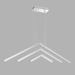 Lustre Moderno Triplo Hale - LED INTEGRADO