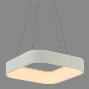 Lustre Moderno Pendente Quadra - LED INTEGRADO
