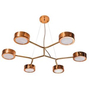 Lustre Moderno Fiandro Sexto - LED INTEGRADO