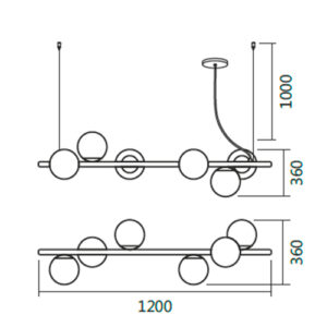 lustre-pendente-moderno-centauro-com-6-globos-de-vidro-dimensoes