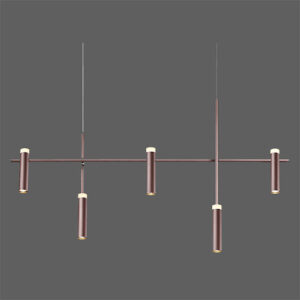 Lustre Moderno Hastes Fly - LED INTEGRADO