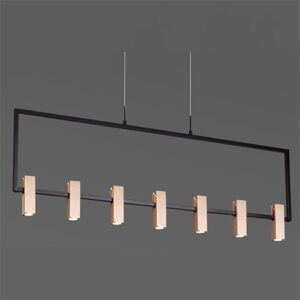 Lustre Moderno Retangular Sky - LED INTEGRADO