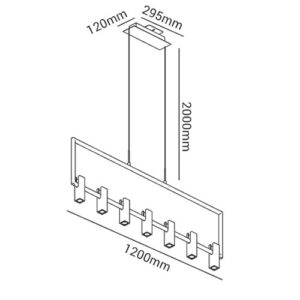 lustre-pendente-moderno-led-retangulo-com-spots-ouro-velho-led-dimensoes