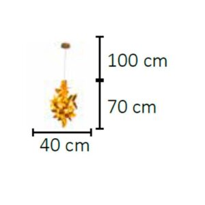 lustre-pendente-moderno-turim-folha-de-ouro-pequeno-dimensoes
