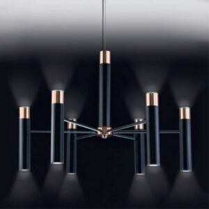 Lustre Timone - Iluminação Dupla